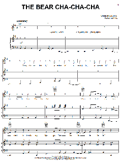 The Bear Cha-Cha-Cha von Peter Lurye (Download) 