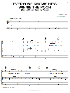 Everyone Knows He's Winnie The Pooh von Brian Woodbury (Download) 