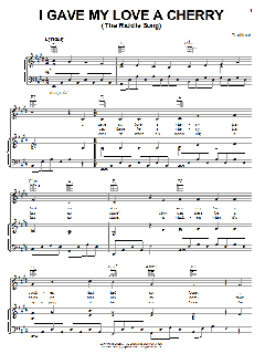 I Gave My Love A Cherry (The Riddle Song) von Traditional (Download) 