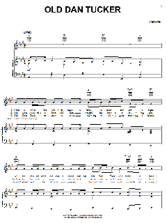 Old Dan Tucker von Traditional (Download) 