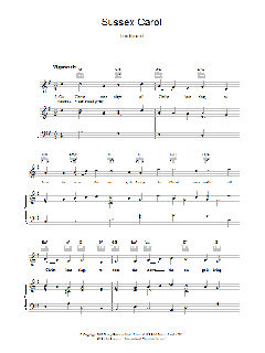 Sussex Carol von Traditional English Carol (Download) 