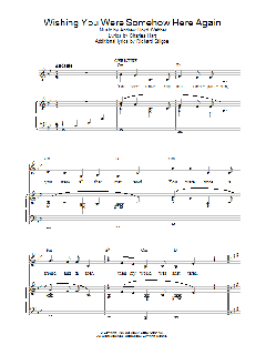 Wishing You Were Somehow Here Again von Andrew Lloyd Webber (Download) 