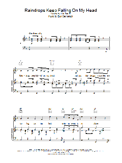 Raindrops Keep Fallin' On My Head von Hal David (Download) 