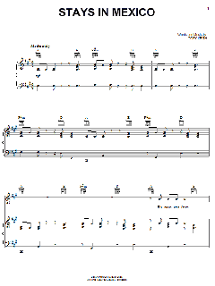 Stays In Mexico von Toby Keith (Download) 