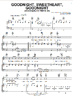 Goodnight, Sweetheart, Goodnight von Dean Martin (Download) 