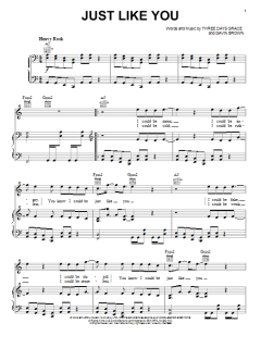 Just Like You von Three Days Grace (Download) 