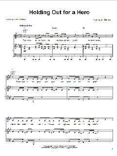 Holding Out For A Hero von Bonnie Tyler (Download) 