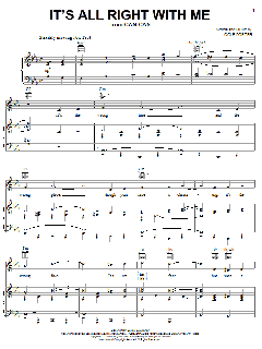 It's All Right With Me von Cole Porter (Download) 