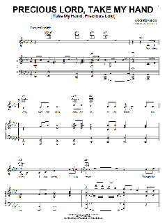 Precious Lord, Take My Hand (Take My Hand, Precious Lord) von Elvis Presley (Download) 