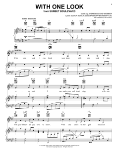 With One Look von Andrew Lloyd Webber (Download) 