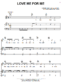 Love Me For Me von Ashlee Simpson (Download) 