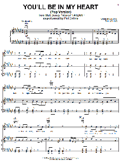 You'll Be In My Heart (Pop Version) von Phil Collins (Download) 