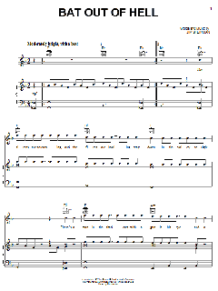 Bat Out Of Hell von Meat Loaf (Download) 