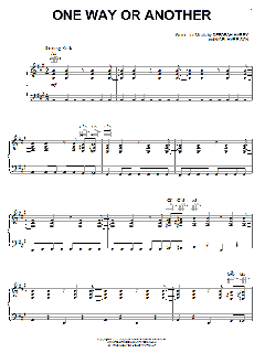 One Way Or Another von Blondie (Download) 