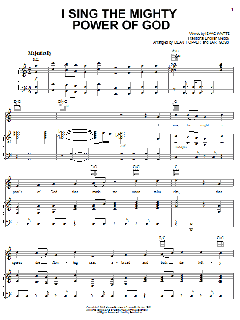 I Sing The Mighty Power Of God von Isaac Watts (Download) 