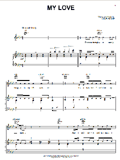 My Love von Lionel Richie (Download) 