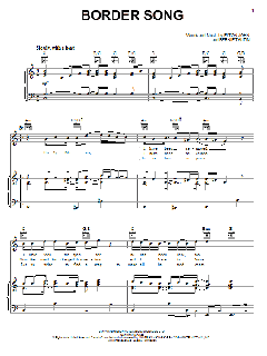 Border Song von Elton John (Download) 