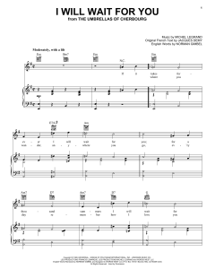 I Will Wait For You von Norman Gimbel (Download) 