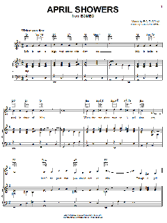 April Showers von Al Jolson (Download) 