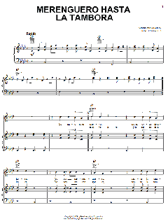 Merenguero Hasta La Tambora von Johnny Ventura (Download) 