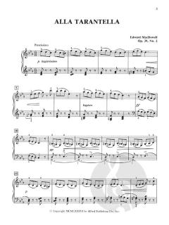Alla Tarantella, Op. 39, No. 2 von Edward MacDowell 