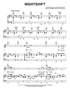 Nightshift von The Commodores (Download) 