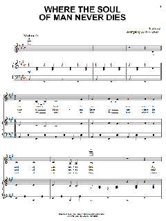 Where The Soul Of Man Never Dies von Johnny Cash (Download) 