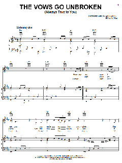 The Vows Go Unbroken (Always True To You) von Kenny Rogers (Download) 