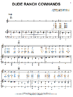 Dude Ranch Cowhands von Gene Autry (Download) 