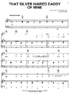 That Silver Haired Daddy Of Mine von Gene Autry (Download) 