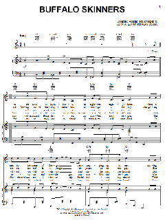 Buffalo Skinners von John A. Lomax (Download) 