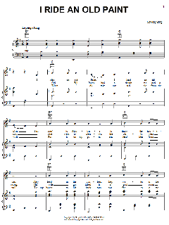 I Ride An Old Paint von Johnny Cash (Download) 