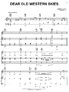 Dear Old Western Skies von Gene Autry (Download) 