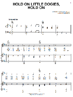 Hold On Little Dogies, Hold On von Gene Autry (Download) 