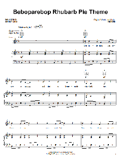 Beboparebop Rhubarb Pie Theme von Garrison Keillor (Download) 