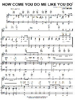 How Come You Do Me Like You Do von Gene Austin (Download) 