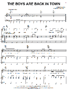 The Boys Are Back In Town von Thin Lizzy (Download) 