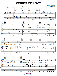 Words Of Love von John Phillips (Download) 