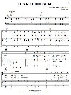 It's Not Unusual von Tom Jones (Download) 