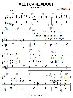 All I Care About von Fred Ebb (Download) 