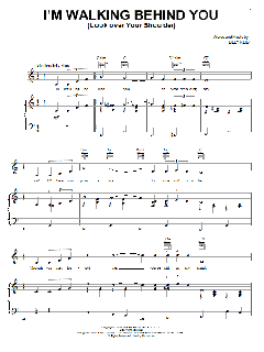 I'm Walking Behind You (Look Over Your Shoulder) von Eddie Fisher (Download) 