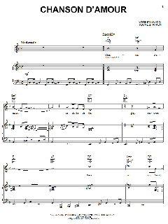 Chanson D'Amour (The Ra-Da-Da-Da-Da Song) von Manhattan Transfer (Download) 