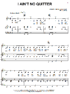 I Ain't No Quitter von Shania Twain (Download) 