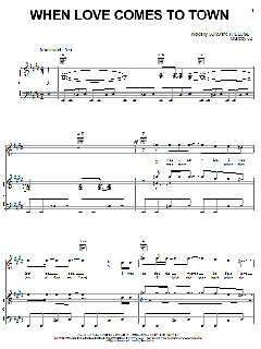 When Love Comes To Town von U2 (Download) 