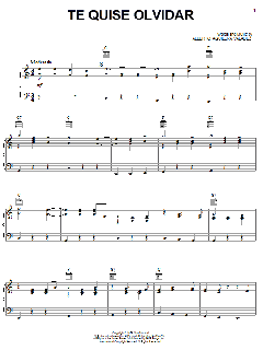 Te Quise Olvidar von Alberto Aguilera Valadez (Download) 