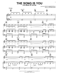 The Song Is You von Jerome Kern (Download) 