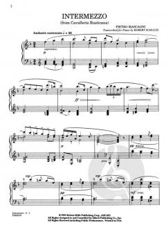 Intermezzo from Cavalleria Rusticana von Pietro Mascagni 