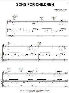 Song For Children von Brian Wilson (Download) 