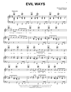 Evil Ways von Sonny Henry (Download) 