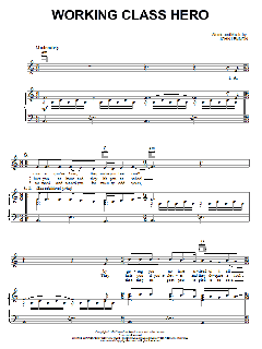 Working Class Hero von John Lennon (Download) 